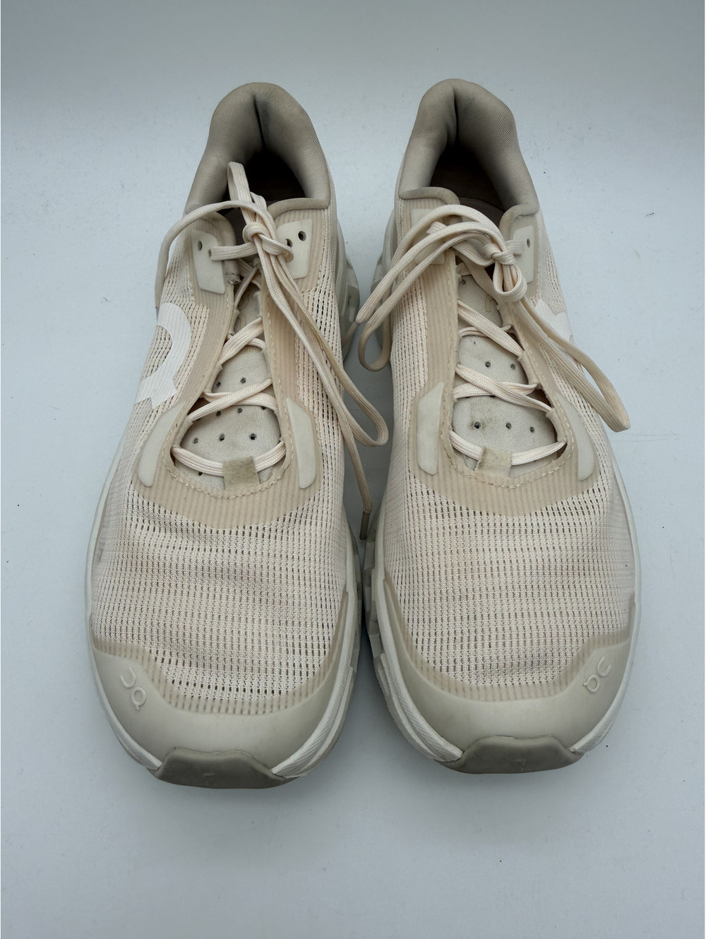 On Running Cloudmonster Men's Running Shoes in Beige Women's Size 8
